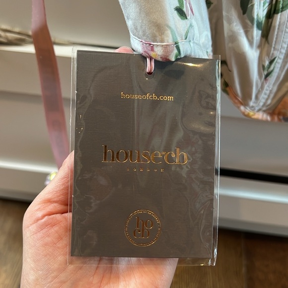 House of CB Dahlia Floral Cropped Bustier - Picture 2 of 2